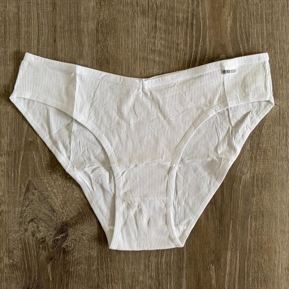 Set of Six Underwear Cotton Bikini Rib Cheeky Panties Sexy V-shaped Waistband - Picture 5 of 11